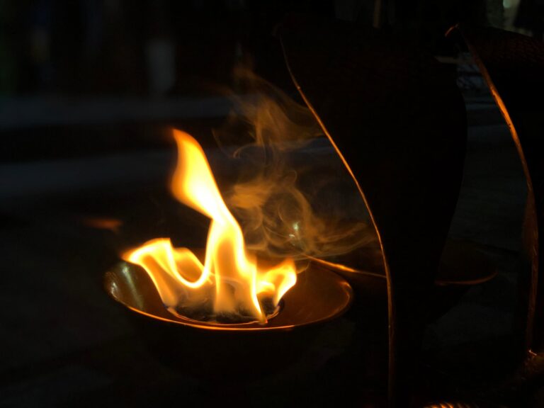 Ayurvedia fire ritual