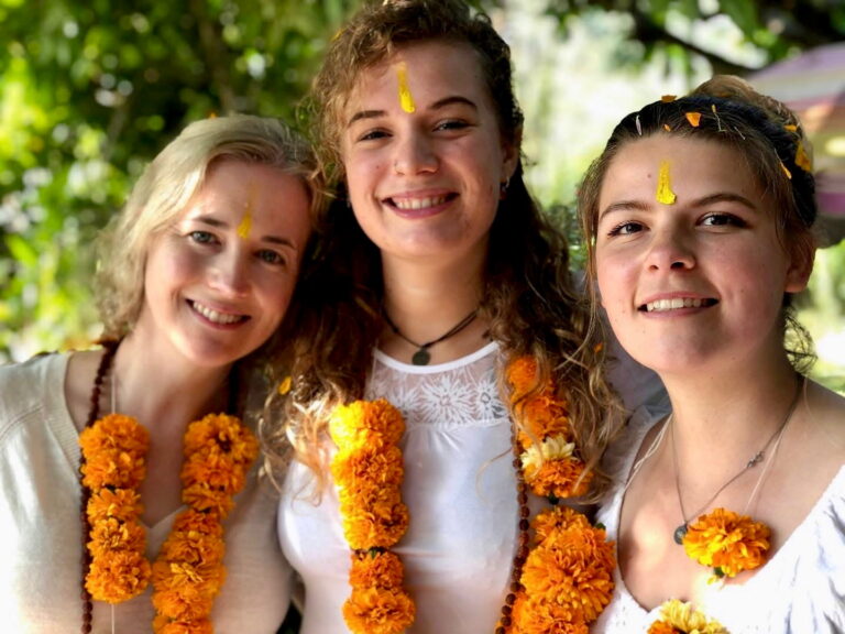 Meditation Certification ceremony group